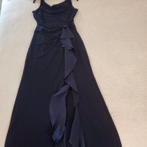 Ralph Lauren Navy Blue Gown